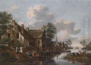 A City On The Banks Of A River