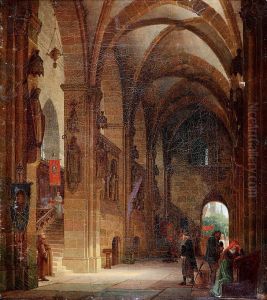 Osterprozession In Gotischem by Heinrich Heger