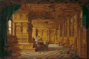 Die Betstube Der Herzogin In Schloss Gottorf, Schleswig.