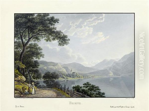 View From Lake Shore Path Towards The Village - view 1
