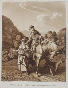 Wolfenschiess Verliebt Sich In Baumgartners Frau by Franz Hegi