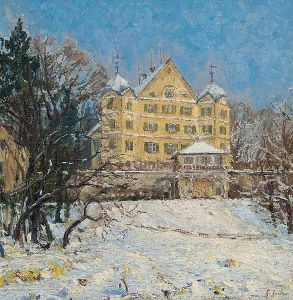 Ansicht Von Schlossleutstetten by Hans Heider