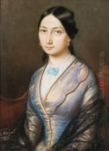 Portrait D'emma by Franz Napoleon Heigel