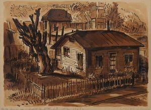 No 70 Houses On Griffith Park Blvd, L.a,1942 by Carl W. Heilborn