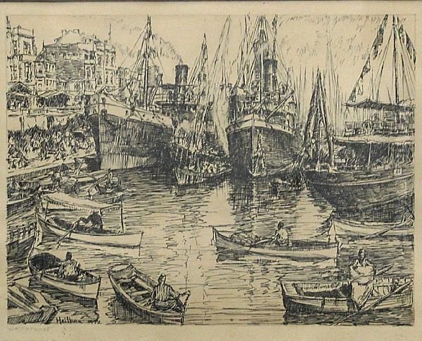 Waterfront, 1932; Harbor View, 1931 (2) - view 1