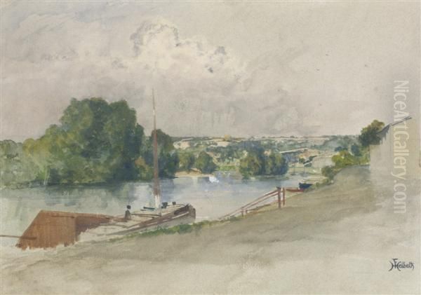 Vue Des Bords De Seine - view 1