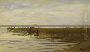 Fischer Beim Einholen Des Netzes by Joseph Heilmair