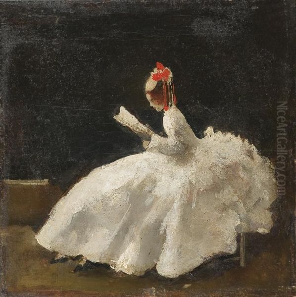 Lady With A Book - view 1
