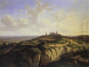Blick Auf Kleve by Christianus Hendric. Hein