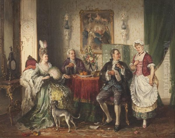 Elegante Rokkokoszene - view 1