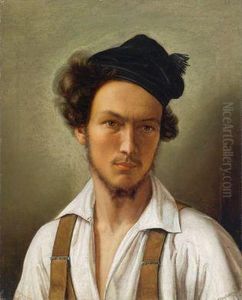 Selbstbildnis In"deutscher" Tracht