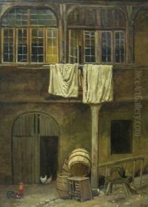 Innenhof by Johann Philipp Heinel