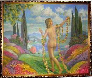 Psyche Wandelt Selig Durch Dieneuerwachten Flure by Ernst Heinemann