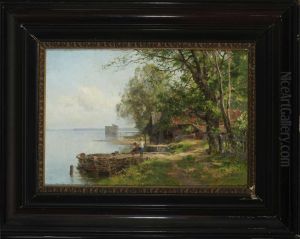 "sommer Am Starnbergersee". by Karl Adam Heinisch