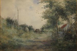 Landschap. by Armand Heins