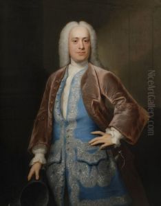 Portrait Of A Gentleman by John Theodore Sen Heins