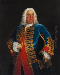 Portrait Of A Gentleman by John Theodore Sen Heins