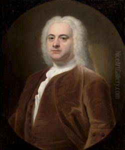 Portrait Of A Gentleman by John Theodore Sen Heins