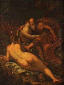 Lott And His Daughters by Joseph Heinz I