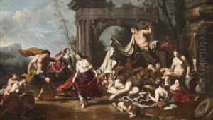 Danse De Satyres Et De Nymphes Et Bacchanale by Johann Heiss