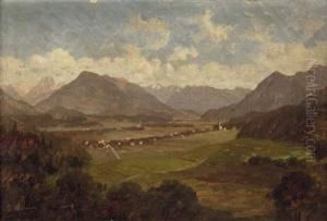 Alpenlandschaft by Paul Heitinger