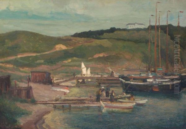 Norwegischer Fischerhafen - view 1