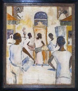 Afrikanischer Markt by Alfred Hermann Helberger