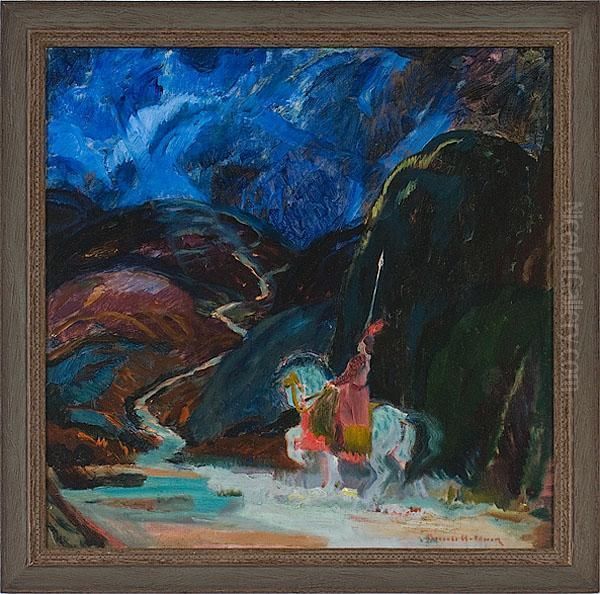Mythological Twilight Scene - view 1