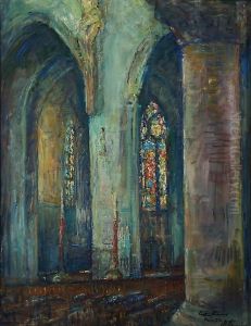 Sisakuva Katedraalista, 
Saint-severin Pariisi by Ester Helenius