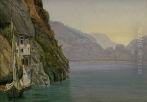 Der Garda-see by Julius Helfft