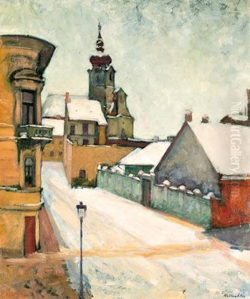 Kisvarosi Reszlet Telen - view 1