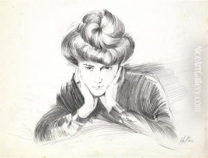 Elegante by Paul Cesar Helleu