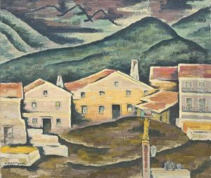 Dorf In Tirol by Berthold Hellingrath