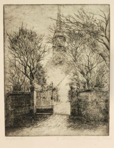 Marktplatz In Jena by Berthold Hellingrath