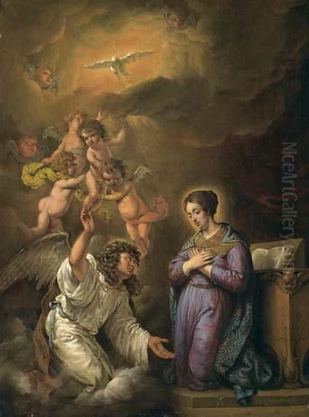 The Annunciation. - view 1