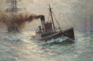 In Tow Of The Triton by Augustus Morton Hely-Smith