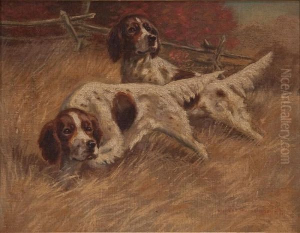 Two Setters - view 1