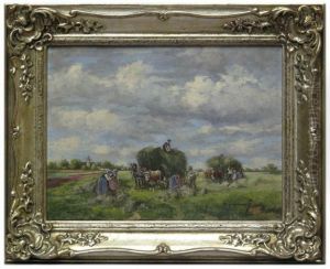 Heuernte by Wilhelm Hempfing