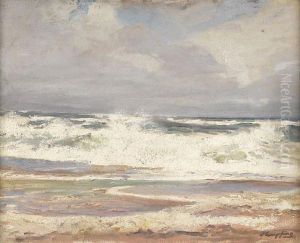 Brandung by Wilhelm Hempfing