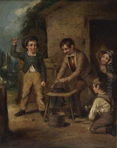 The Pet; Roasted Chestnuts by William Hemsley