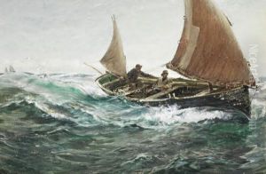Off To The Fishing Grounds by Charles Napier Hemy