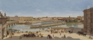A View Of Paris From 17 Quai Conti, 1846 - 1850