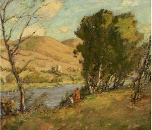 The River, Fort Qu'appelle Sask. by Henderson, James