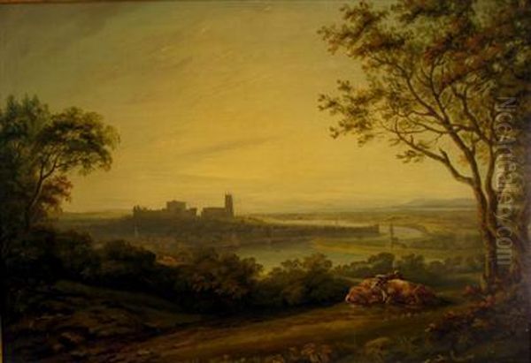 Landscape With Cows - view 1