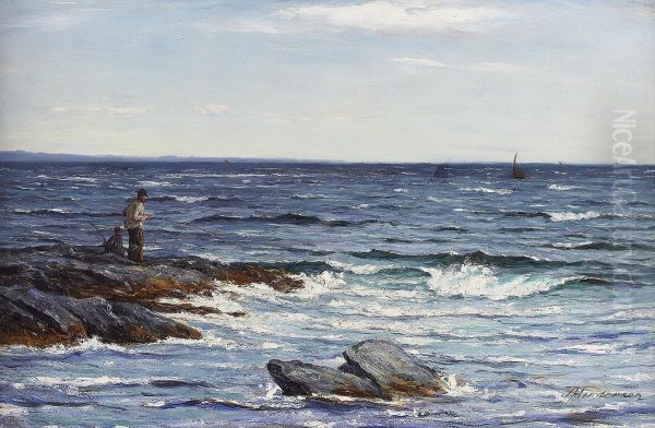 Fishing Off The Coast - view 1