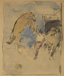 Rearing Horse by William Penhallow Henderson