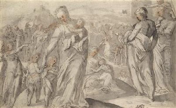 Theisraelites In The Wilderness - view 1