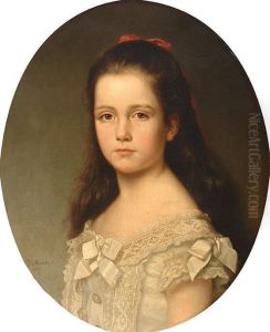 Portrait Of A Girl In A Lacedress