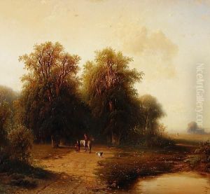 Landscape Outside Arnhem by Frederik Hendrik Hendriks