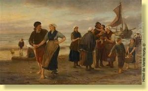 L'heureux Retour Des Pecheurs by Willem Hendriks